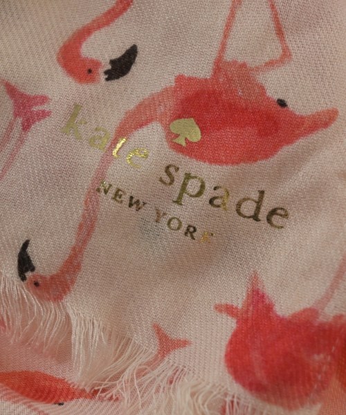 kate spade new york（ケイトスペードニューヨーク）ストール ピンク サイズ:- レディース/2200720315745