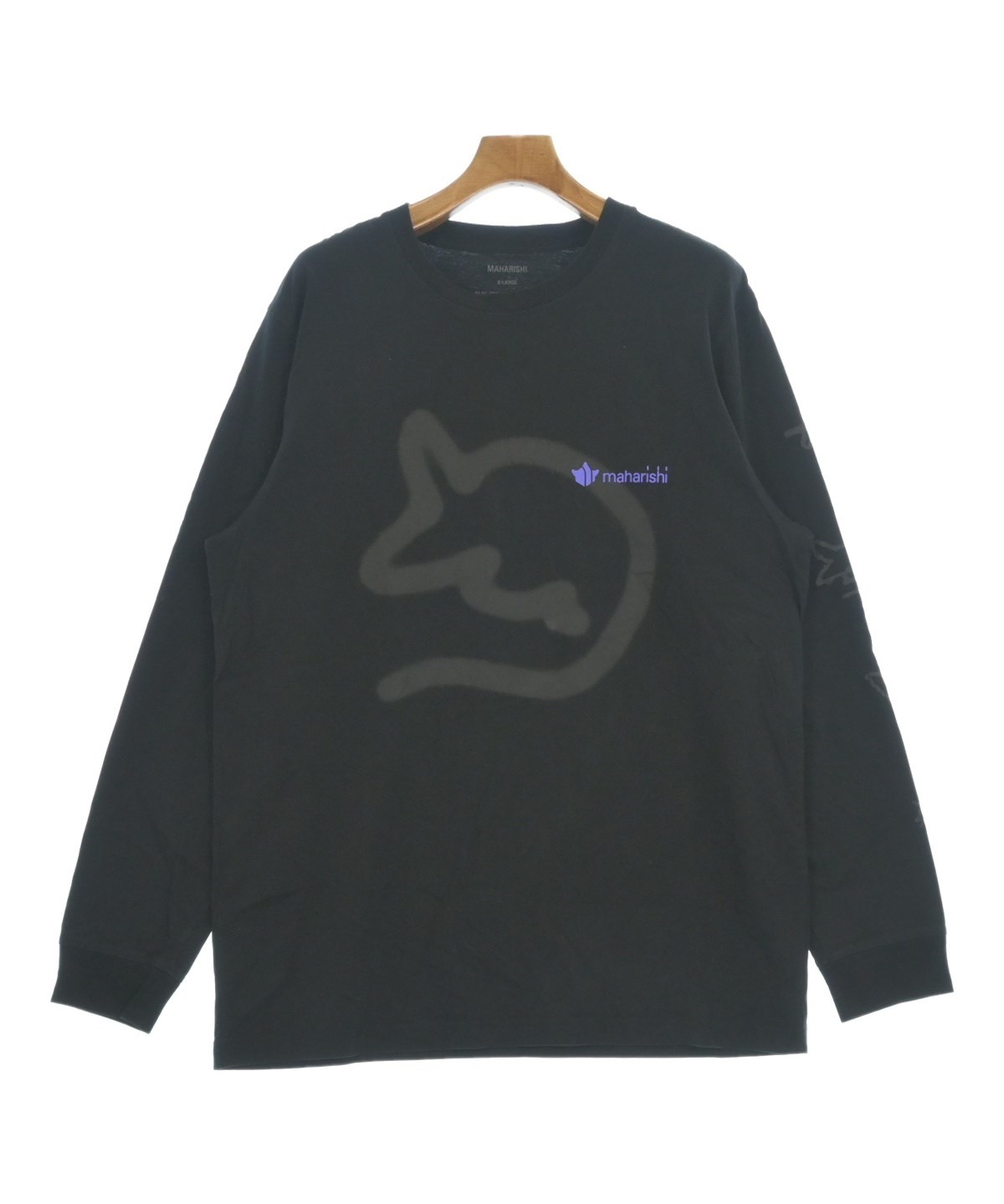 maharishi remake shirts マハリシ maharishi（マハリシ）Tシャツ・カットソー 黒 サイズ:XL メンズ