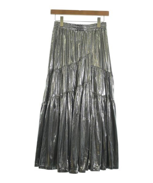 LOWRYS FARM（ローリーズファーム）ロング・マキシ丈スカート シルバー サイズ:F レディース/2200623659052