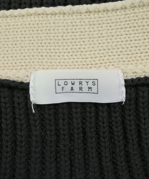 LOWRYS FARM（ローリーズファーム）カーディガン 黒 サイズ:F レディース/2200616903018