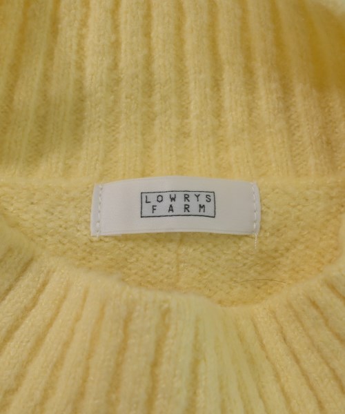 LOWRYS FARM（ローリーズファーム）ニット・セーター 黄 サイズ:F レディース/2200617653110