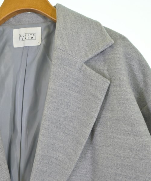 LOWRYS FARM（ローリーズファーム）チェスターコート グレー サイズ:M レディース/2200632385010