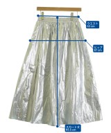 LOWRYS FARM（ローリーズファーム）ロング・マキシ丈スカート シルバー サイズ:F レディース/2200640576158