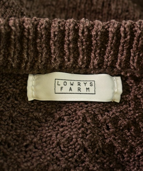 LOWRYS FARM（ローリーズファーム）ニット・セーター 茶 サイズ:F レディース/2200612848016