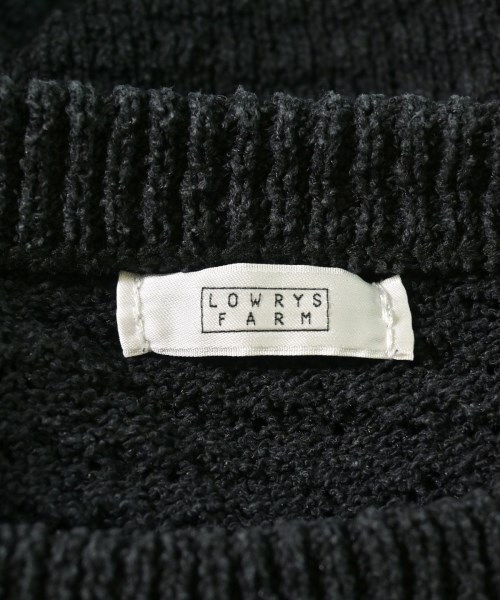 LOWRYS FARM（ローリーズファーム）ニット・セーター 黒 サイズ:F レディース/2200612848023