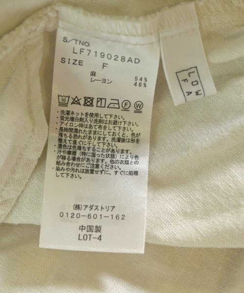 LOWRYS FARM（ローリーズファーム）ワンピース 白 サイズ:F レディース/2200627553011