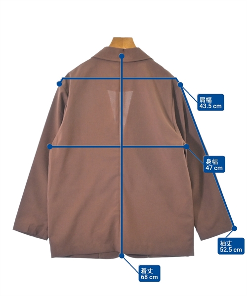 LOWRYS FARM（ローリーズファーム）テーラードジャケット 茶 サイズ:F レディース/2200607354041