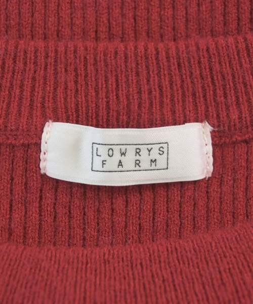 LOWRYS FARM（ローリーズファーム）ニット・セーター 赤 サイズ:F レディース/2200601059584
