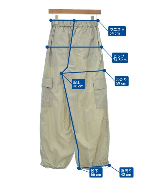 LOWRYS FARM（ローリーズファーム）カーゴパンツ グレー サイズ:F レディース/2200621249187