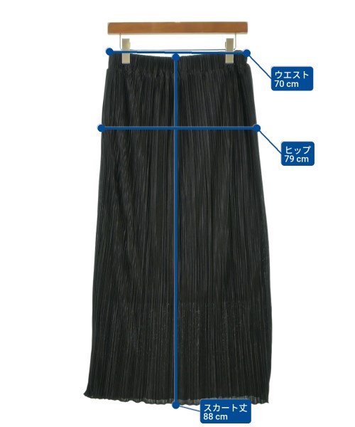 LOWRYS FARM（ローリーズファーム）ロング・マキシ丈スカート 黒 サイズ:F レディース/2200604697028