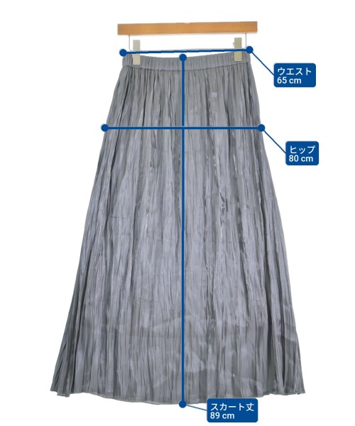 LOWRYS FARM（ローリーズファーム）ロング・マキシ丈スカート グレー サイズ:F レディース/2200668877053