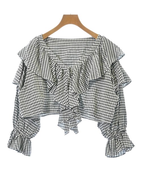 LOWRYS FARM(ローリーズファーム)カジュアルシャツ 黒 サイズ:F/2200667518216