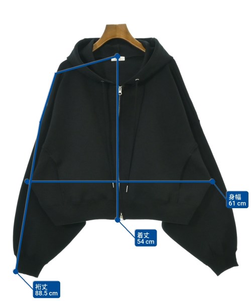 LOWRYS FARM（ローリーズファーム）パーカー 黒 サイズ:F レディース/2200673300041