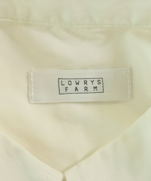 LOWRYS FARM（ローリーズファーム）カジュアルシャツ 白 サイズ:F レディース/2200674559042