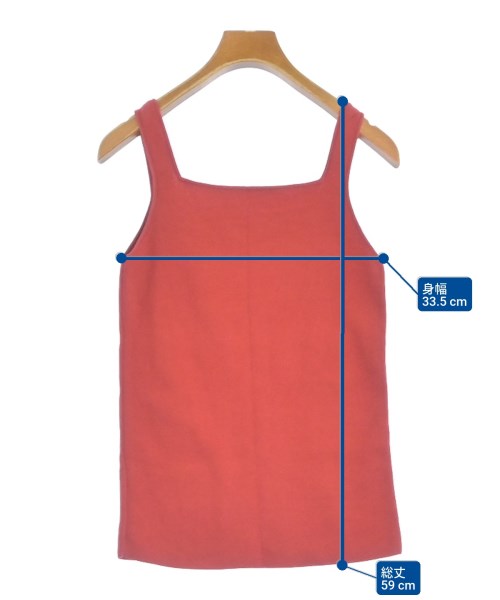 LOWRYS FARM（ローリーズファーム）ベスト/ノースリーブ 赤 サイズ:F レディース/2200672576317