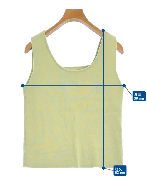 Simplicite（シンプリシテ）ベスト/ノースリーブ 緑 サイズ:-(S位) レディース/2200672576324