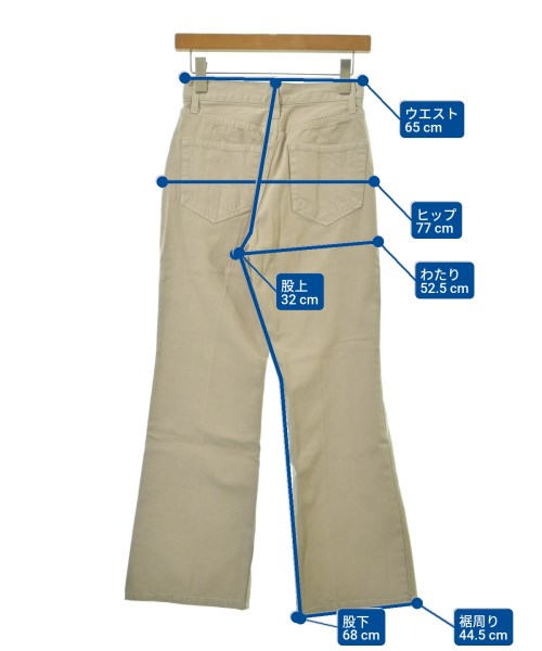 LOWRYS FARM（ローリーズファーム）デニムパンツ ベージュ サイズ:M レディース/2200675085021