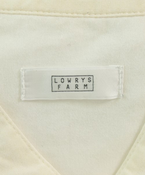 LOWRYS FARM（ローリーズファーム）シャツワンピース 白 サイズ:F レディース/2200678387030