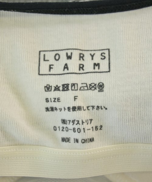 LOWRYS FARM（ローリーズファーム）キャミソール 黒 サイズ:F レディース/2200694510108
