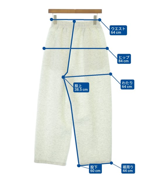 LOWRYS FARM（ローリーズファーム）スウェットパンツ 白 サイズ:S レディース/2200695662059
