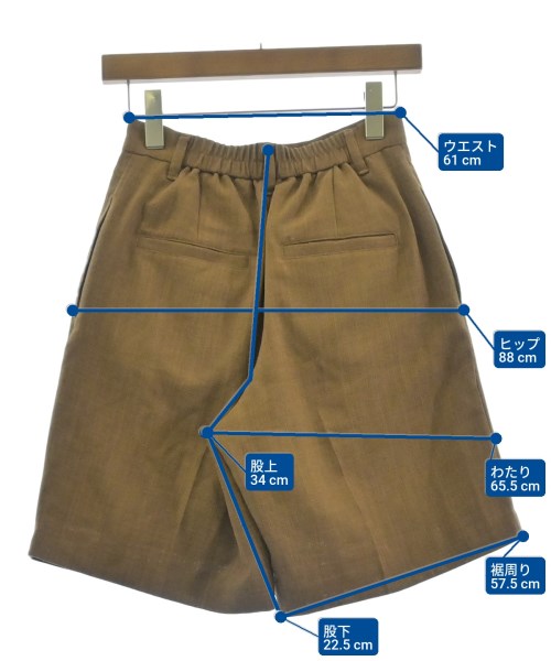 LOWRYS FARM（ローリーズファーム）ショートパンツ 茶 サイズ:F レディース/2200692905036