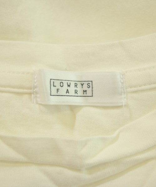 LOWRYS FARM（ローリーズファーム）Tシャツ・カットソー 白 サイズ:F レディース/2200647351222