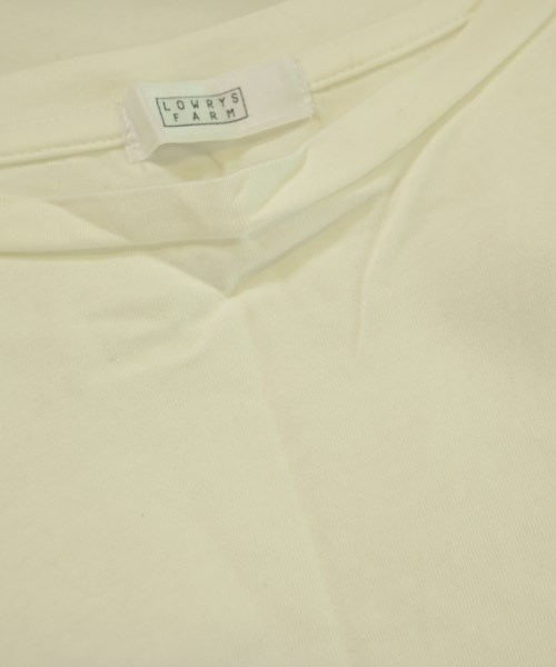 LOWRYS FARM（ローリーズファーム）Tシャツ・カットソー 白 サイズ:F レディース/2200647351222