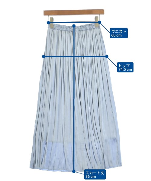 LOWRYS FARM（ローリーズファーム）ロング・マキシ丈スカート 青 サイズ:F レディース/2200653756042