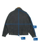 LOWRYS FARM（ローリーズファーム）デニムジャケット 黒 サイズ:M レディース/2200651457026