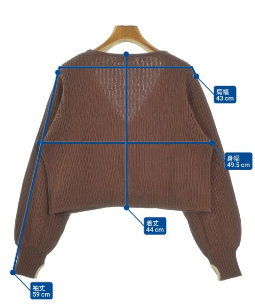 LOWRYS FARM（ローリーズファーム）カーディガン 茶 サイズ:F レディース/2200652575057