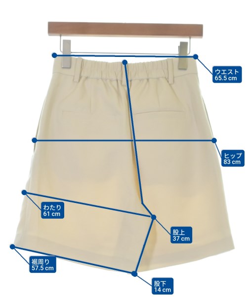 LOWRYS FARM（ローリーズファーム）ショートパンツ 黄 サイズ:F レディース/2200656738052
