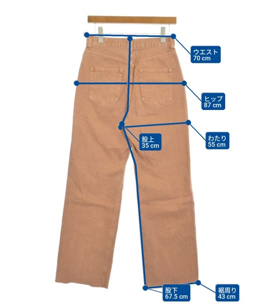 LOWRYS FARM（ローリーズファーム）デニムパンツ オレンジ サイズ:L レディース/2200695333034