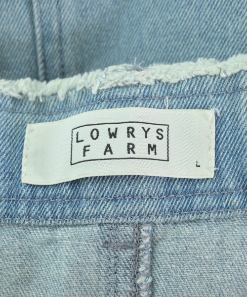 LOWRYS FARM（ローリーズファーム）ロング・マキシ丈スカート 青 サイズ:L レディース/2200635790057