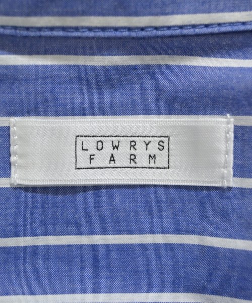 LOWRYS FARM（ローリーズファーム）カジュアルシャツ 青 サイズ:F レディース/2200636856059