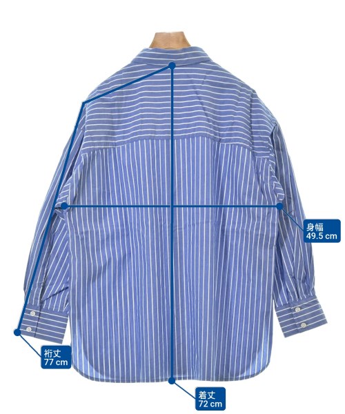 LOWRYS FARM（ローリーズファーム）カジュアルシャツ 青 サイズ:F レディース/2200636856059