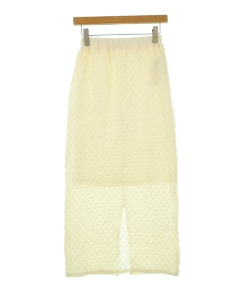 LOWRYS FARM(ローリーズファーム)ロング・マキシ丈スカート 白 サイズ:F/2200637644051