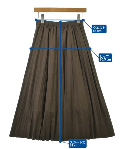 LOWRYS FARM（ローリーズファーム）ロング・マキシ丈スカート 茶 サイズ:F レディース/2200649513031