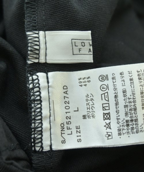 LOWRYS FARM（ローリーズファーム）スラックス 黒 サイズ:L レディース/2200642001108