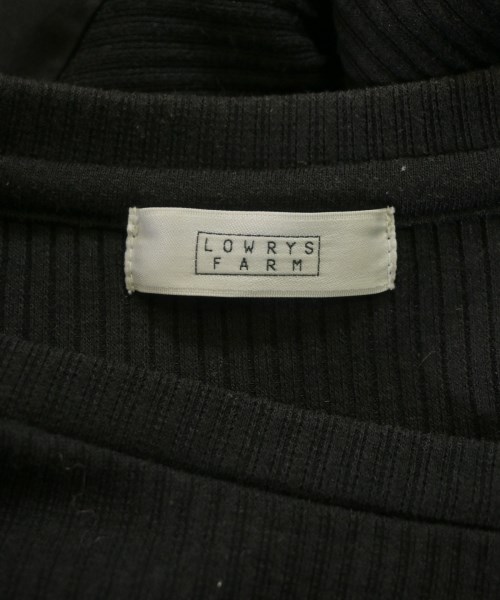 LOWRYS FARM（ローリーズファーム）Tシャツ・カットソー 黒 サイズ:F レディース/2200640362225