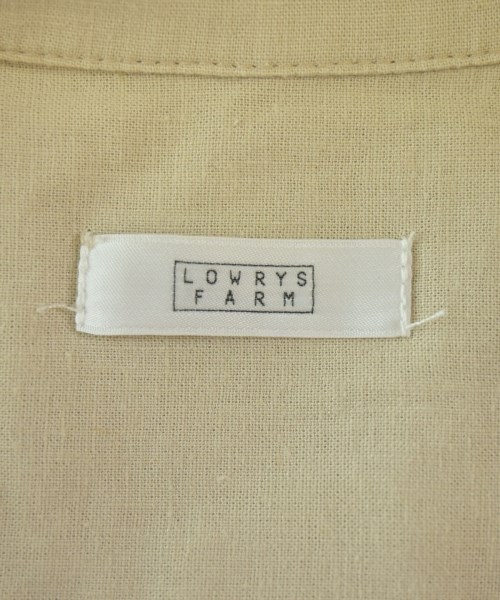 LOWRYS FARM（ローリーズファーム）カジュアルシャツ ベージュ サイズ:F レディース/2200645936209
