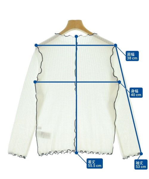 LOWRYS FARM（ローリーズファーム）Tシャツ・カットソー 白 サイズ:F レディース/2200645936223