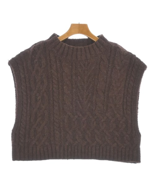 LOWRYS FARM(ローリーズファーム)ベスト/ノースリーブ 茶 サイズ:F/2200648731023