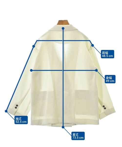 LOWRYS FARM（ローリーズファーム）テーラードジャケット 白 サイズ:F レディース/2200644963046