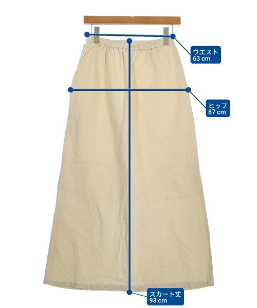 LOWRYS FARM（ローリーズファーム）ロング・マキシ丈スカート 白 サイズ:F レディース/2200640357177