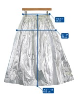 LOWRYS FARM（ローリーズファーム）ロング・マキシ丈スカート シルバー サイズ:F レディース/2200640357184