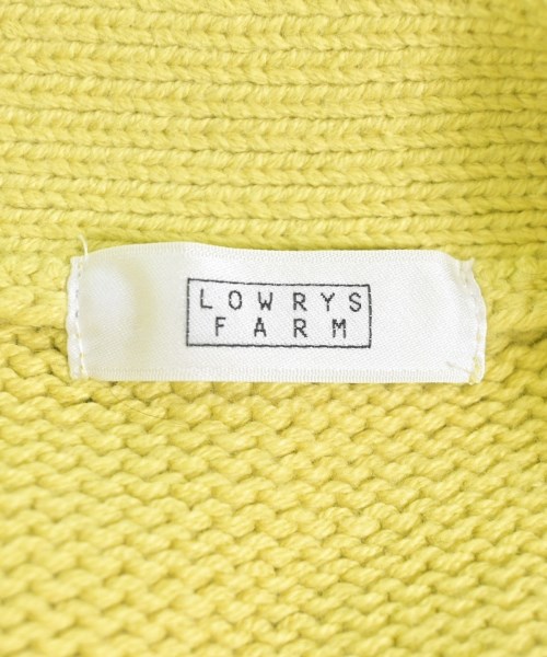 LOWRYS FARM（ローリーズファーム）カーディガン 黄 サイズ:F レディース/2200699897020