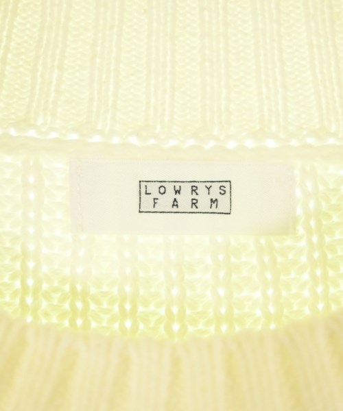 LOWRYS FARM（ローリーズファーム）ニット・セーター 白 サイズ:F レディース/2200702869075