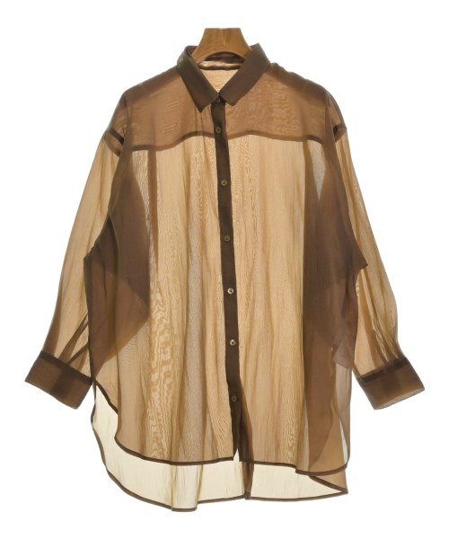 LOWRYS FARM(ローリーズファーム)カジュアルシャツ 茶 サイズ:F/2200665678080