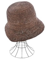 LOWRYS FARM（ローリーズファーム）ストローハット 茶 サイズ:F レディース/2200668986045