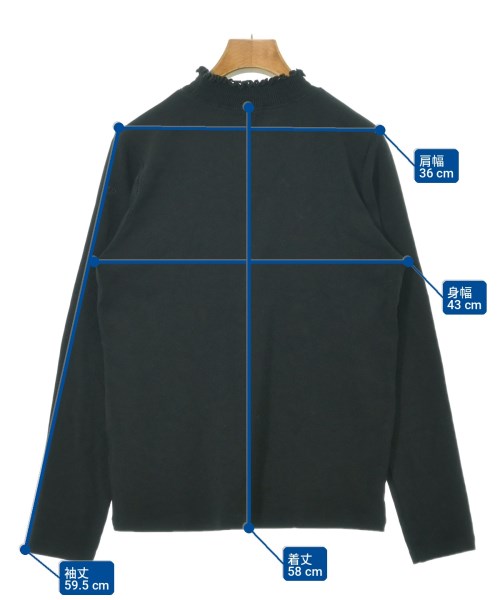 LOWRYS FARM（ローリーズファーム）Tシャツ・カットソー 黒 サイズ:F レディース/2200726200045